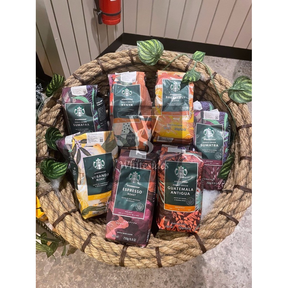 

Promo Terbatas Starbucks Sumatra - Whole Bean Dark Roast 250Gr Biji Kopi Coffee Grind Aman