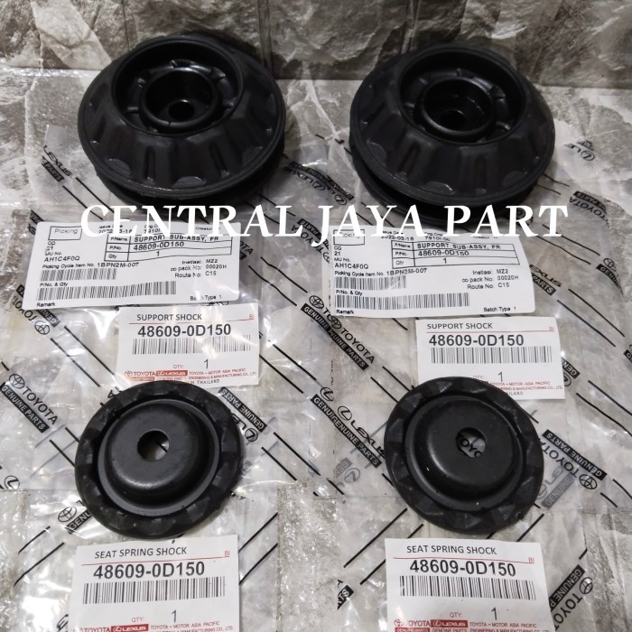 Support Shock Karet Support Vios Gen 3 Yaris 2014 4Pc Original