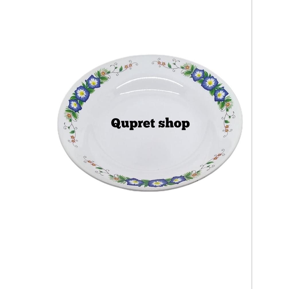 AURORAE PIRING MAKAN HOTEL BUNGA 1 LUSIN PIRING KERAMIK BELING PIRING HOTEL PIRING BELING PIRING BUN