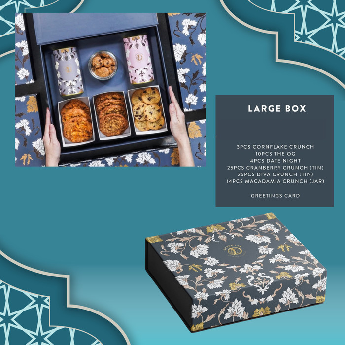 

BIG BOX HAMPERS DOUGHLAB COOKIES JAKARTA EID MUNARAK LEBARAN