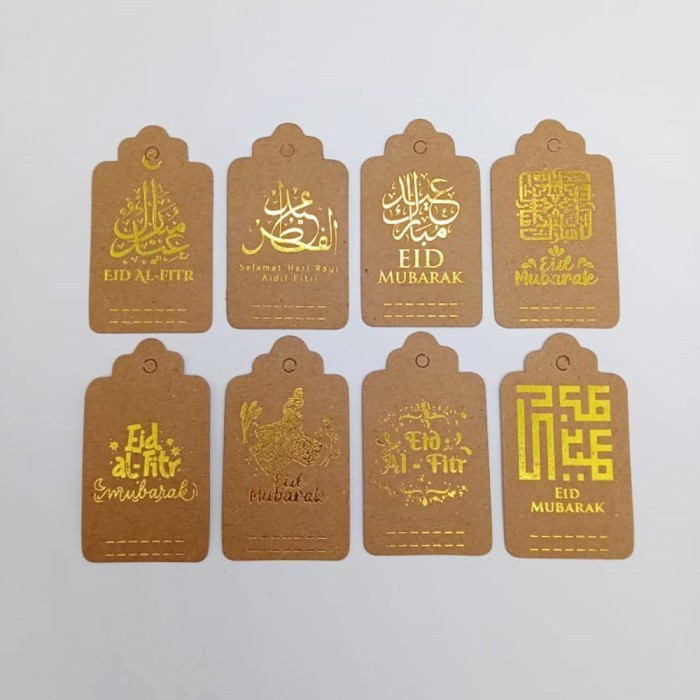 

HANGTAG LEBARAN/IDUL FITRI/PARCEL/HAMPERS/KADO/UCAPAN/STAMP/MURAH