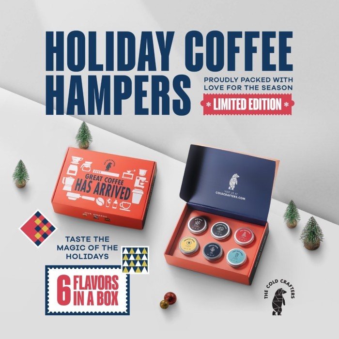 

The Cold Crafter - Holiday Coffe Hampers - Hampers Imlek Natal Tahun Baru Christmas Ramadhan New