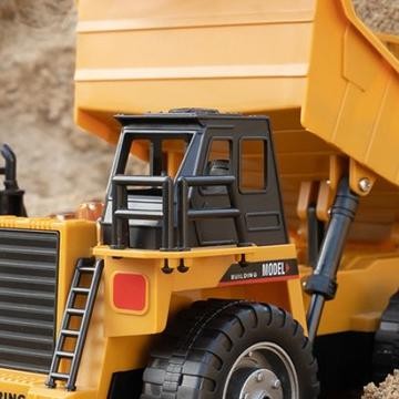 Tatajoy Mainan Mobil Remote Control RC Dump Truck 1:20 2.4G Mobil Dump Truck Remote Control 11Channe