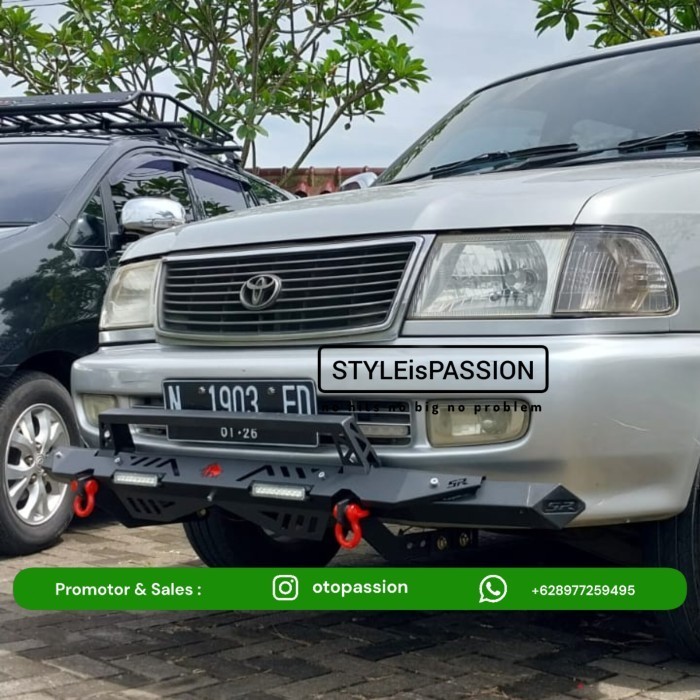 Towing Bumper Kijang Lgx lsx ssx krista 1997 2004 raptor