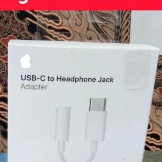 iphone 15 Pro 15 USB-C to 3.5MM Headphone Jack Adapter Original iBox Terlaris