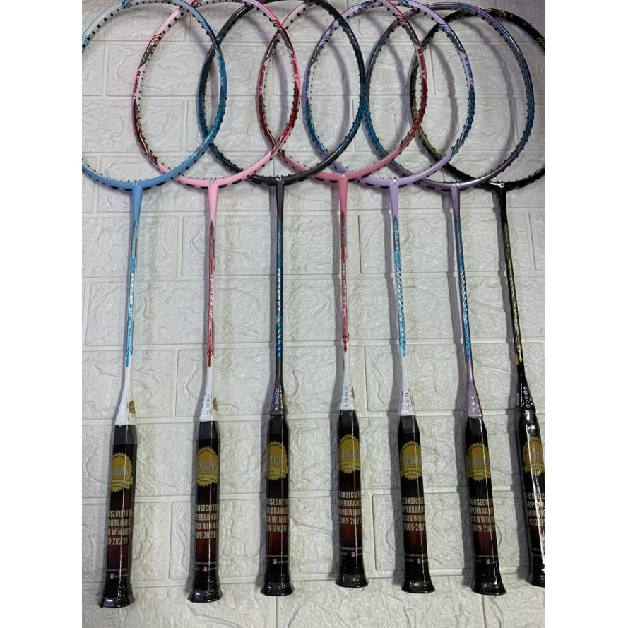 Raket Badminton Apacs NEW FEATHER WEIGHT 55/ FEATHER WT 55 hanya 58grm Terlaris