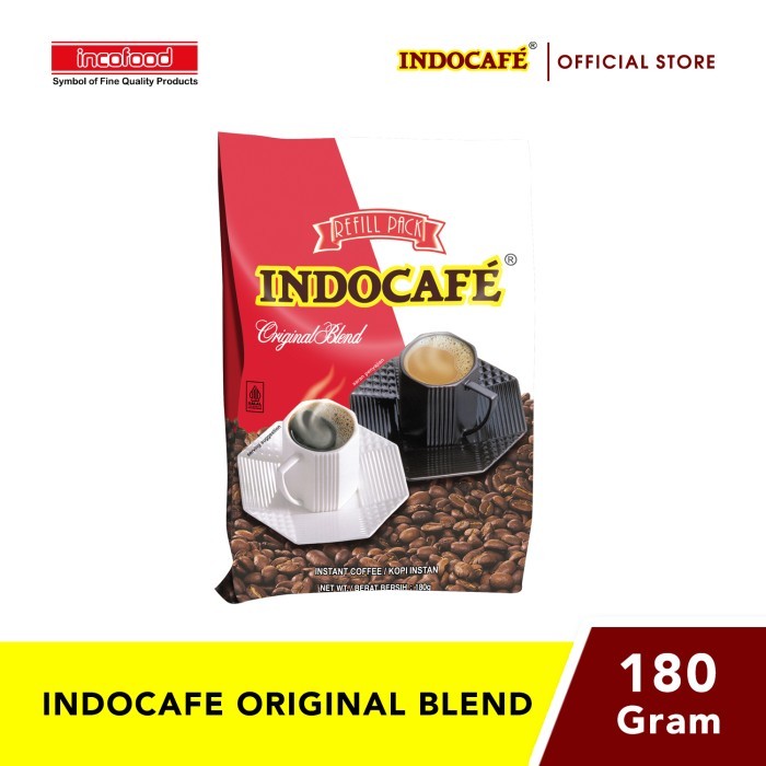 

Indocafe Original Blend Refill Pack (180g) Kode 364