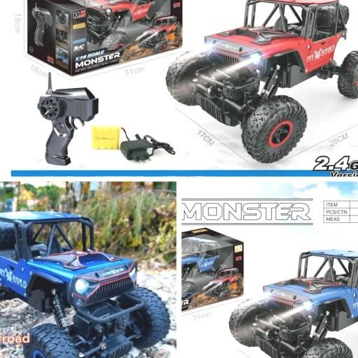 MOBIL RC adventure offroad / mainan mobil remote control 4wd Terlaris