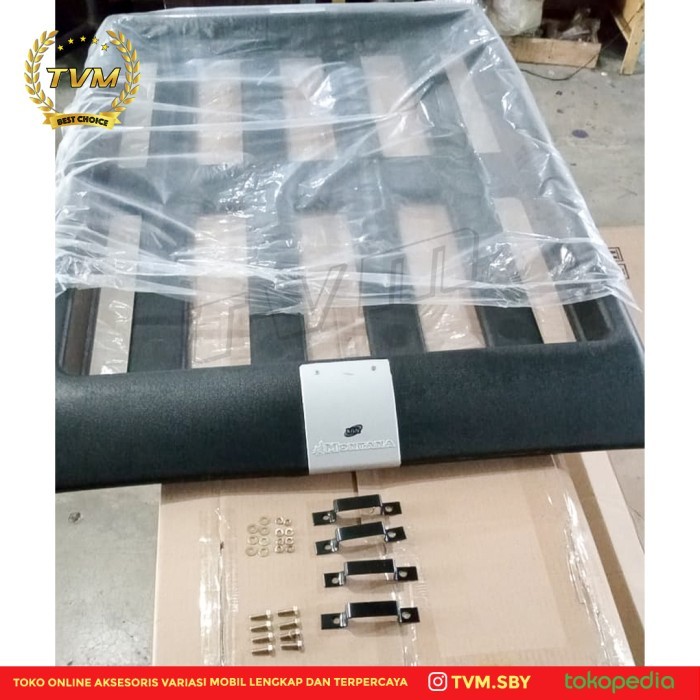 Roof Rack Sporty Rack Otorack Montana Universal Black Hitam