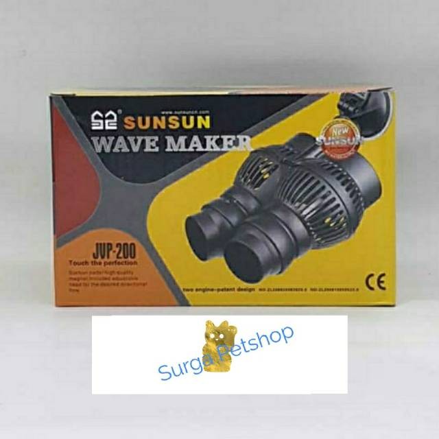 Pembuat gelombang SUNSUN WAVE MAKER JVP 200 A Wavemaker ORI IMPORT JVP200