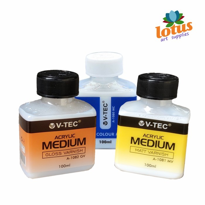 

V-TEC Acrylic Medium Varnish Gloss / Matte 100ml