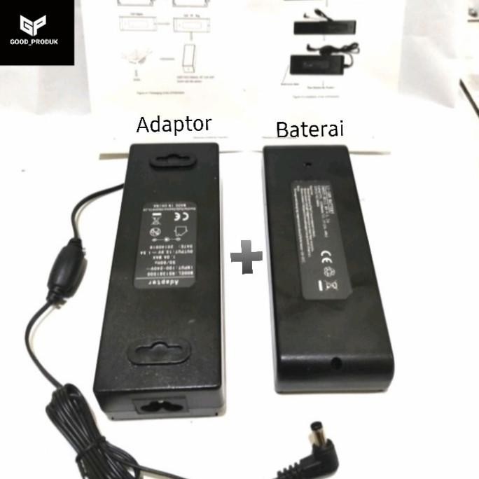[Goodbest] Baterai backup UPS Mini Fiberhome / battery backup wifi/router12v