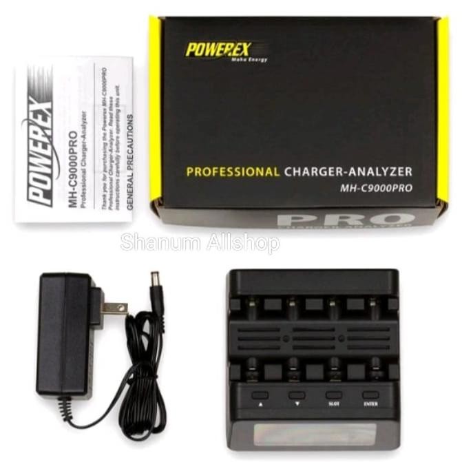 Powerex Mh C9000 Pro Charger Analyzer New Stok