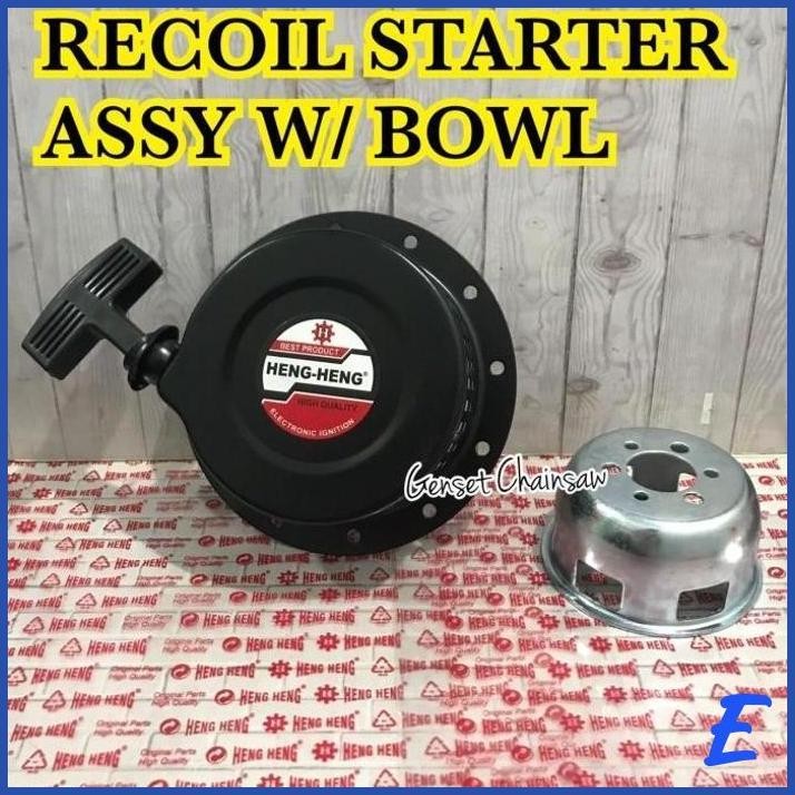 [TSP] 170F RECOIL STARTER ASSY W BOWL MESIN DIESEL TARIKAN CAP ENGKOL 170 F