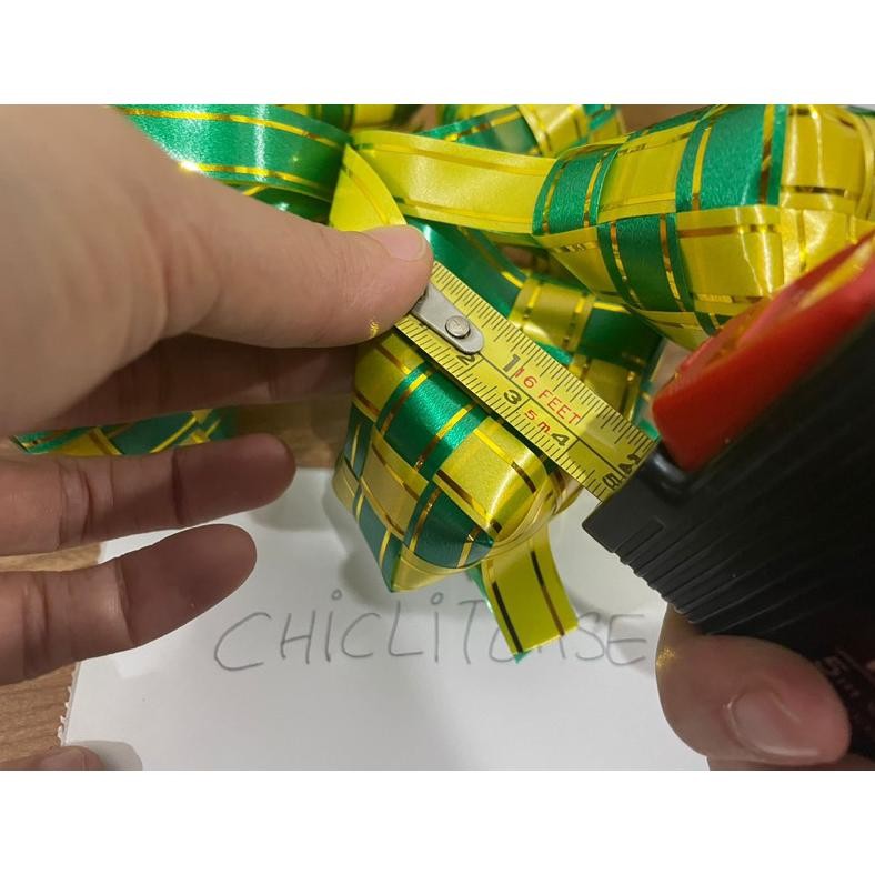 

Hiasan Plastik Pita Ketupat/Parcel Lebaran/1 Lusin 12 Pcs D Promo 3.3