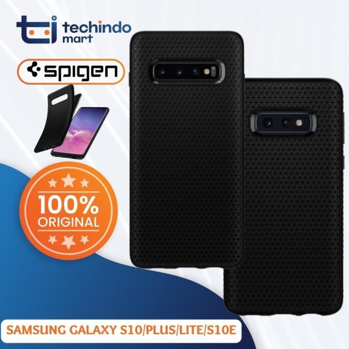 TERMURAH - Case Samsung Galaxy S10 / Plus / Lite / S10e Spigen Liquid Air Casing