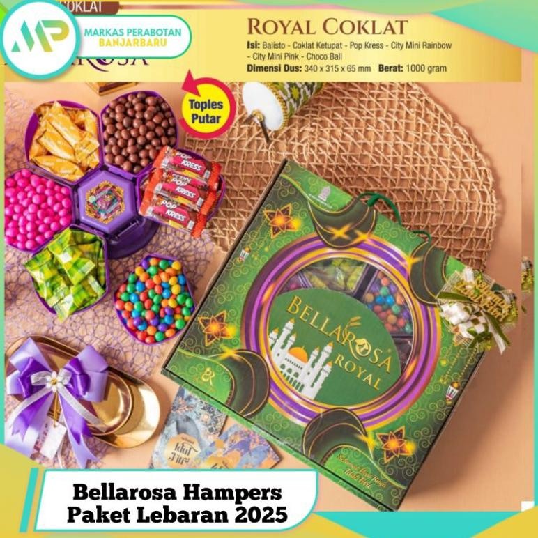 

Bellarosa / Paket Kue Kering Lebaran 2025 / Kue Lebaran Bellarosa Exp : 2026 / Hampers Kue Kering Bellarosa Diskon Setengah Harga
