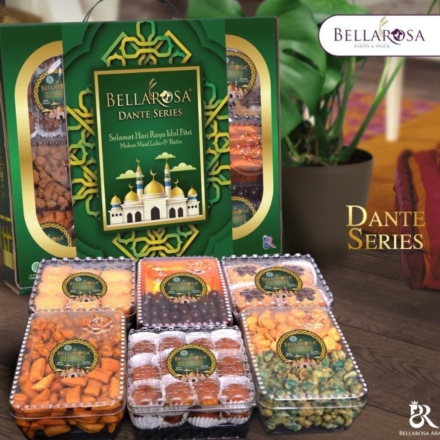 

(Cod) Paket Kue Lebaran Bellarosa Dante Series / Kue Kering Bellarosa Terlaris! Produk Ini Banyak Dicari