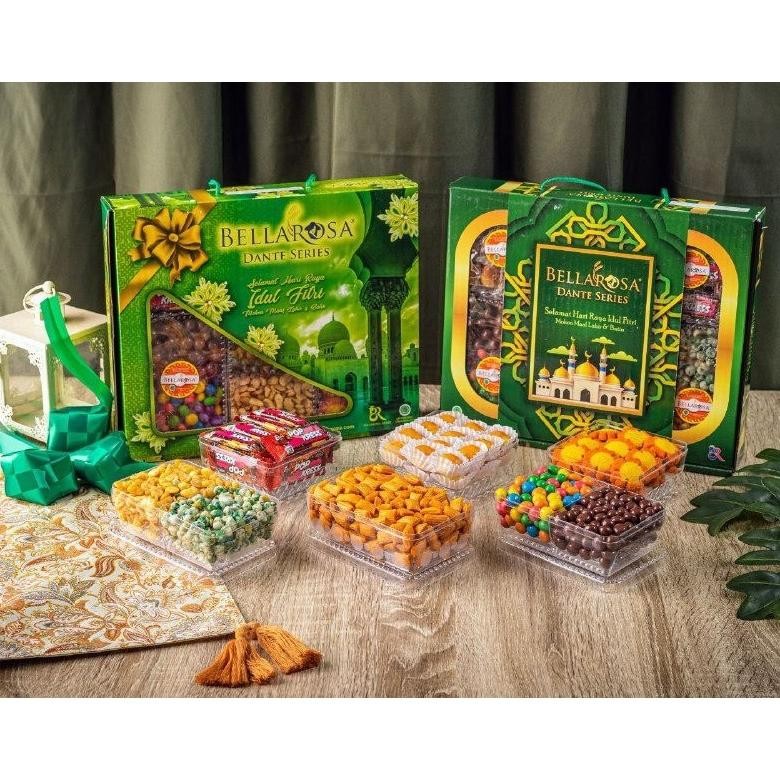 

Paket Kue Lebaran Bellarosa Dante Series / Kue Kering Bellarosa Terlaris! Produk Ini Banyak Dicari
