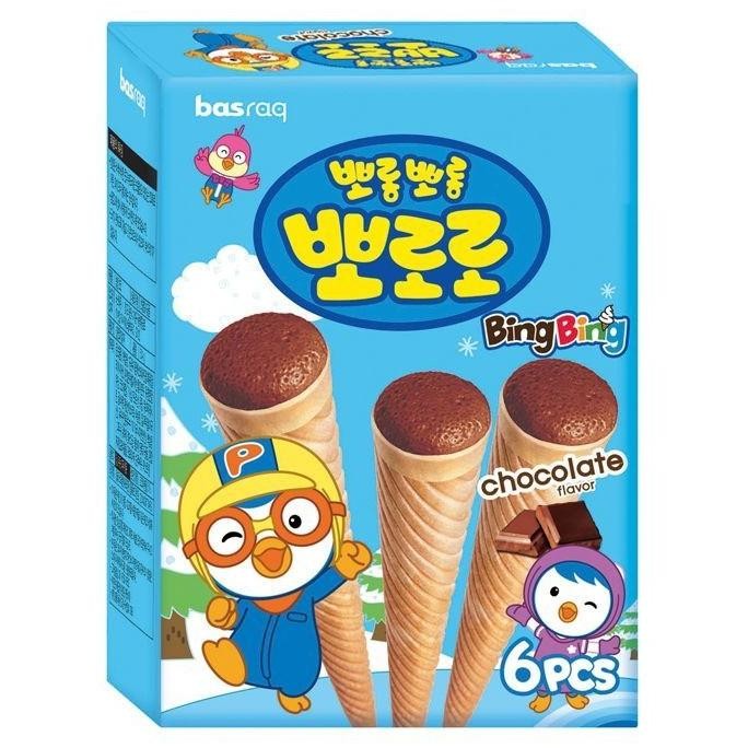 

Pororo Ice Cone Chocolate (Wafer Cone Dengan Krim Rasa Cokelat ) 54Gr Limited Edition