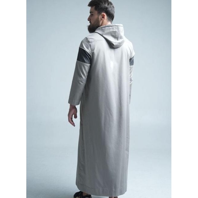 SAMASE Jubba Hoodie Radiant S051 Jubah Ghamis Pria Dewasa Lengan Panjang Terlaris