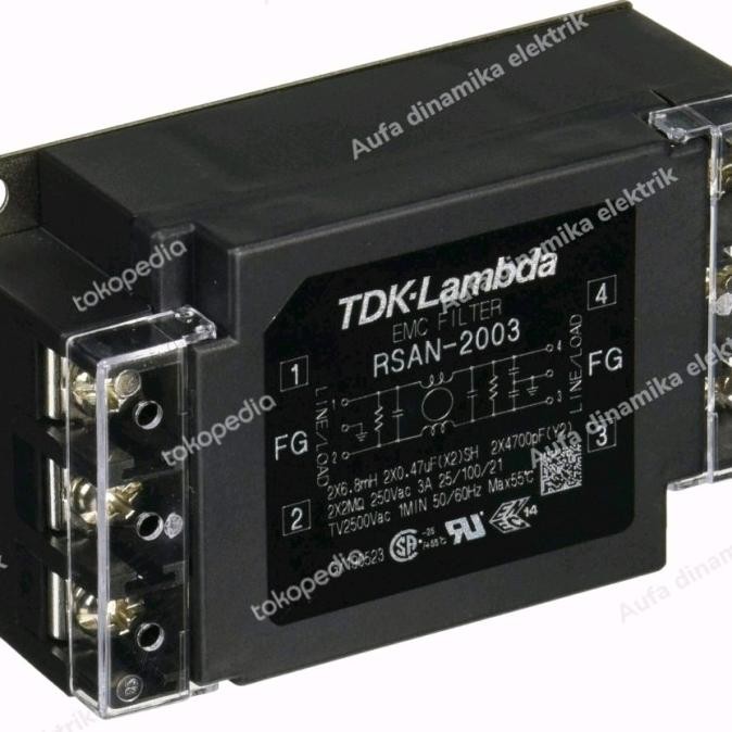 New Promo Noise Filter Rsan Tdk Lambda Rsan-2003 Rsan-2006 Rsan-2010 Rsan Berkualitas