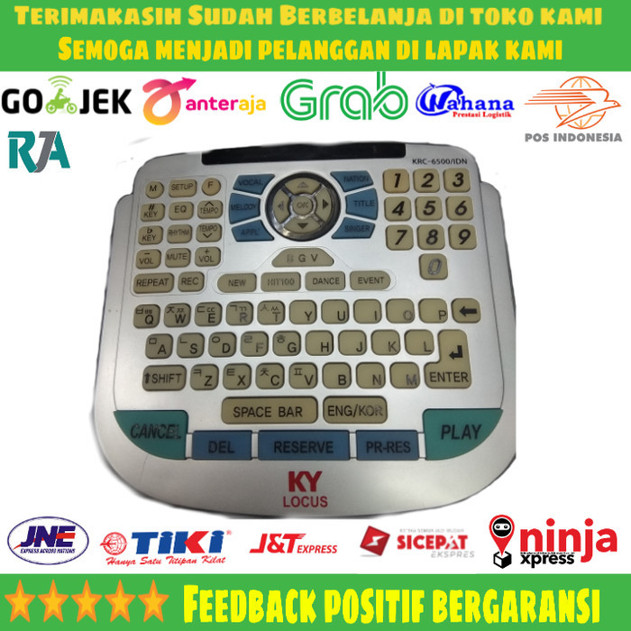 REMOTE DVD KARAOKE LOCUS LC 5000
