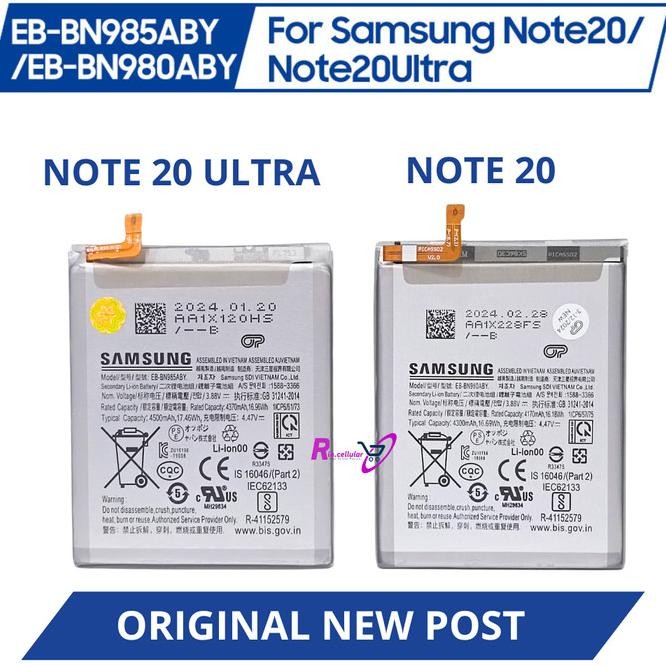 Baterai Samsung Galaxy Note 20 / Note 20 Ultra ORIGINAL 100% NEW Terlaris