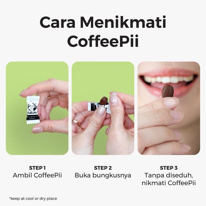 

(170 PCS) |SNACK SEHAT BIJI KOPI ARABIKA PREMIUM | COFFEE CANDY | JPN