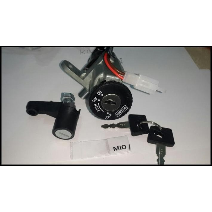 Kunci Kontak Mio Smile Kunci Kontak Komplit Kunci Jok Mio Sporty