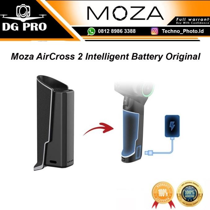 Moza Aircross 2 Intelligent Battery Original Baterai - Batre Gimbal New Stok