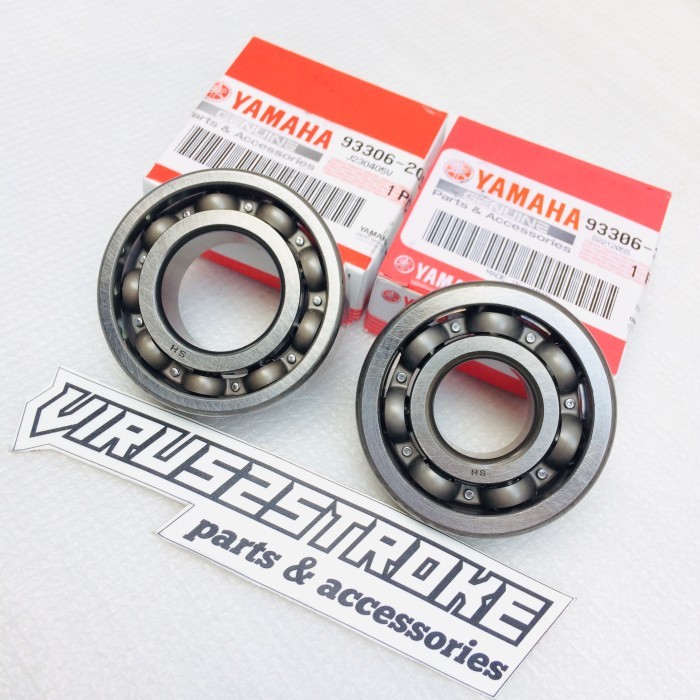 Bearing Laher Kruk As Hs Set Rx King Original Japan 6205 6304