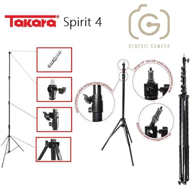 Light Stand - Takara Spirit 4 Spirit4 Spirit-4 New Stok