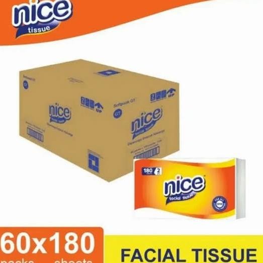 Miliki Tisu Nice 180 Sheet 1 Dus