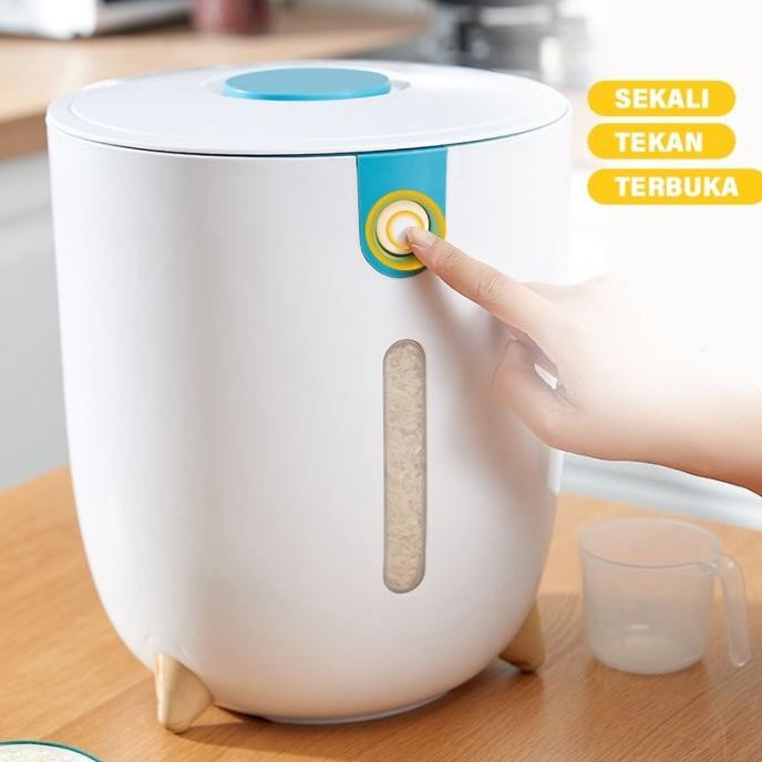 Miliki Dispenser Wadah Tempat Beras 5Kg 10Kg
