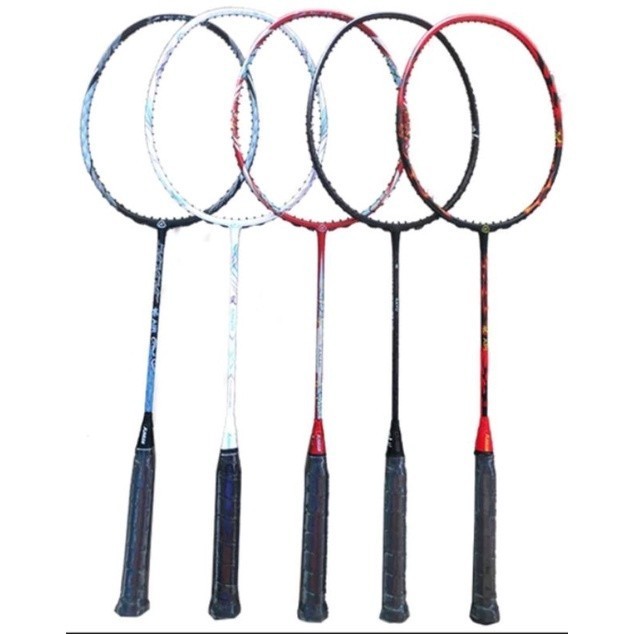Raket Badminton Kansa Avatar Air Api Angin Tanah Kayu + Senar New