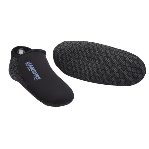 Short Socks 3 Mm Leaderfins Long Fins Freediving Kaus Kaki Pendek Fins