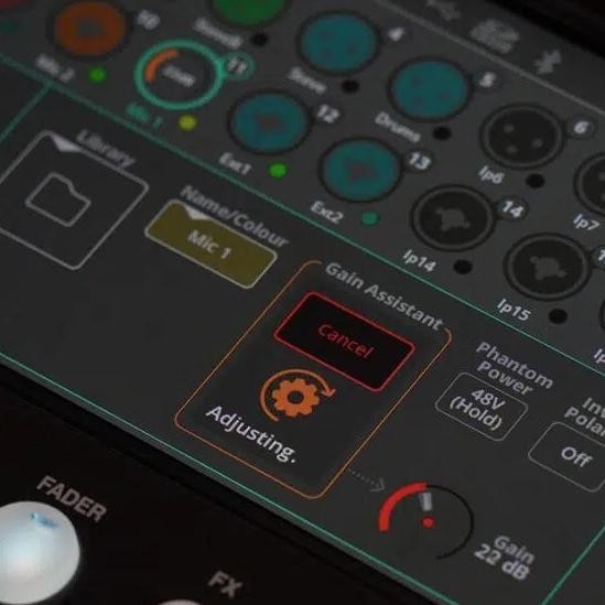 Sale Digital Mixer Allen&Heath Qc 20B Allen Heath Audio Mixing Original