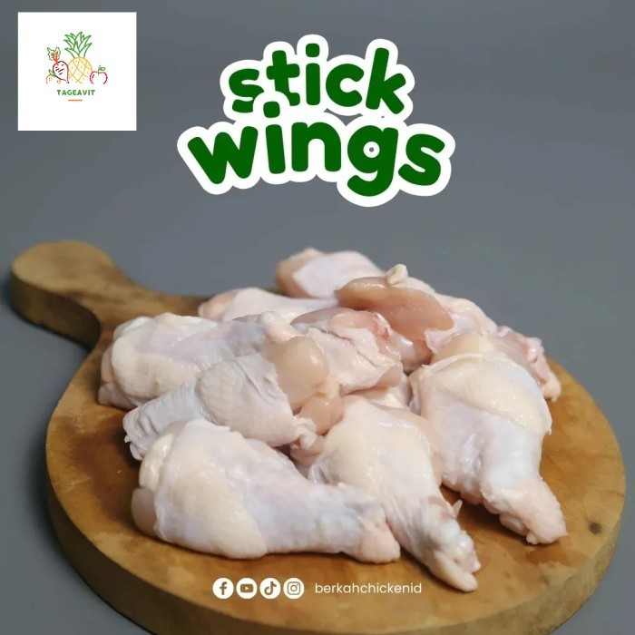

Stick Wings Chicken Organic Berkah Chicken Organik