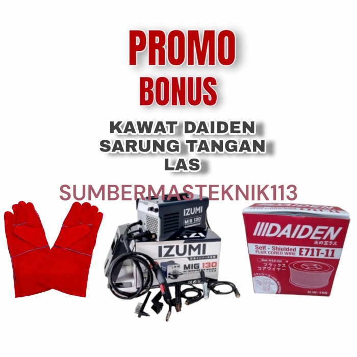 IZUMI M130 MESIN LAS IZUMI M 130 TRAVO LAS IZUMI M130