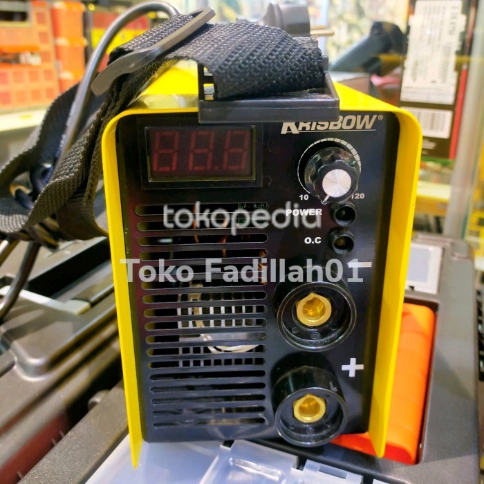 KRISBOW Mesin Las Inverter 120 A 1ph vrsd12 Stick welding inverter DC