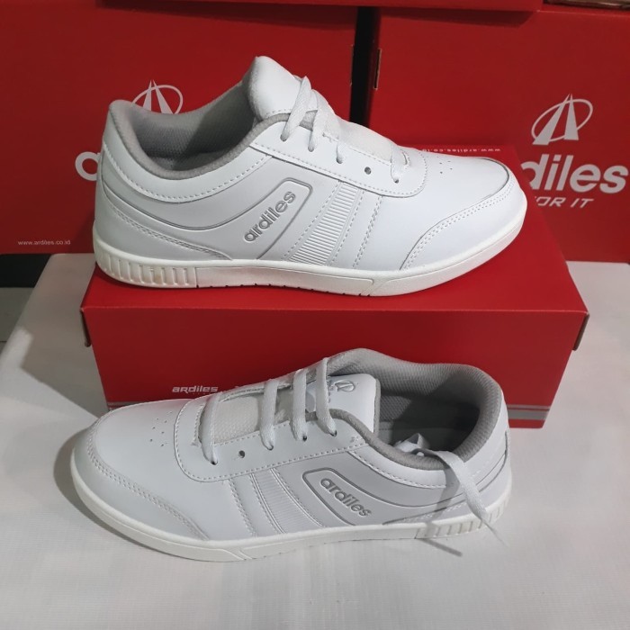 Sepatu Kets Wanita Putih Polos Ardiles Original Art Rayse