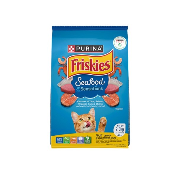 

FRISKIES SEAFOOD SENSATIONS 2.5 KG
