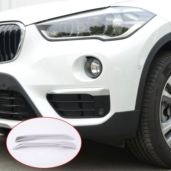 BMW X1 F48 2016 - 2019 ABS Chrome Car Front Head Fog Lamp Cover Trim