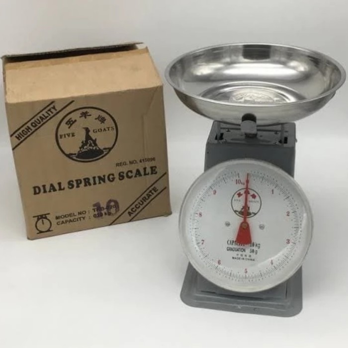 Timbangan Duduk Analog 10 KG/ Timbangan Buah/ Sayur Daging