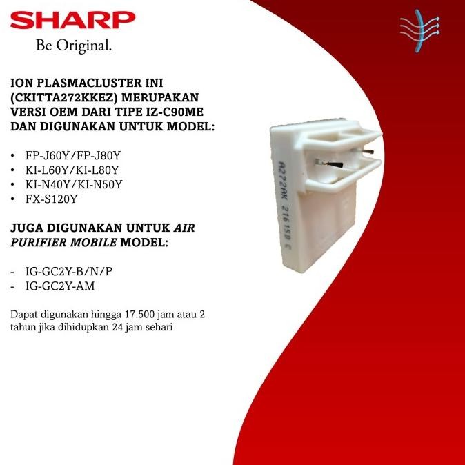 Ion Plasmacluster FP-J80Y/CKITTA272AKKZ (IZ-C90ME)