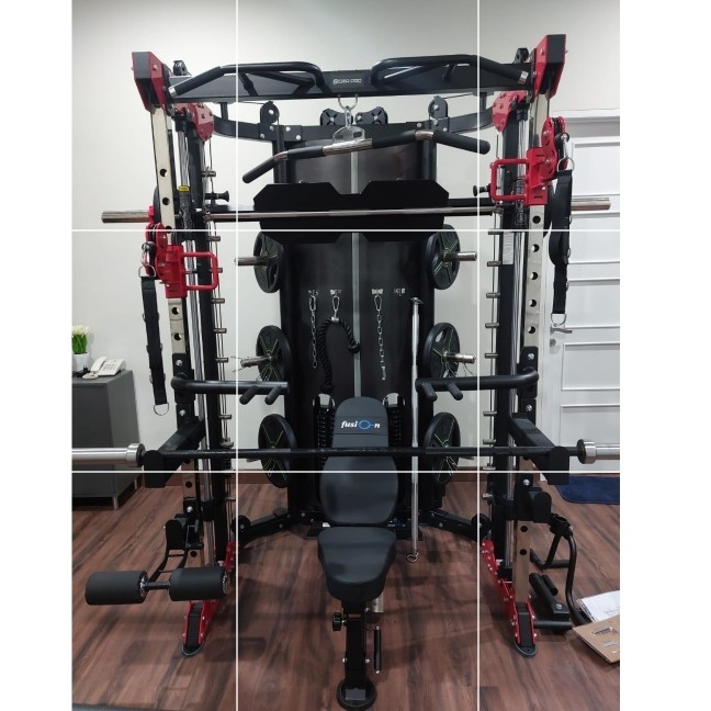 Ylia Paket Alat Fitness Monster G12/Multifungsi Sth Mesin Fitnes Komersil