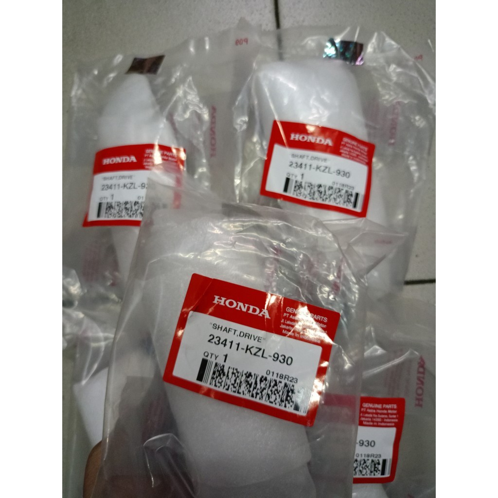 23411KZL930 – SHAFT DRIVE, AS PULLY BELAKANG BEAT FI, SCOOPY FI, VARIO FI, SPACY FI ORI AHM