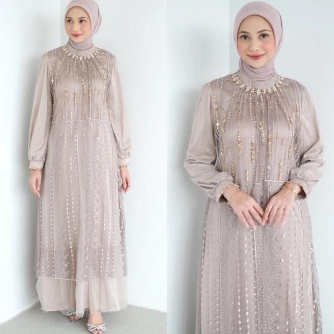 New Sale Inara Dress | Stl Sarah The Label Gamis Muslim Dress Kondangan Pesta Pengiriman Cepat