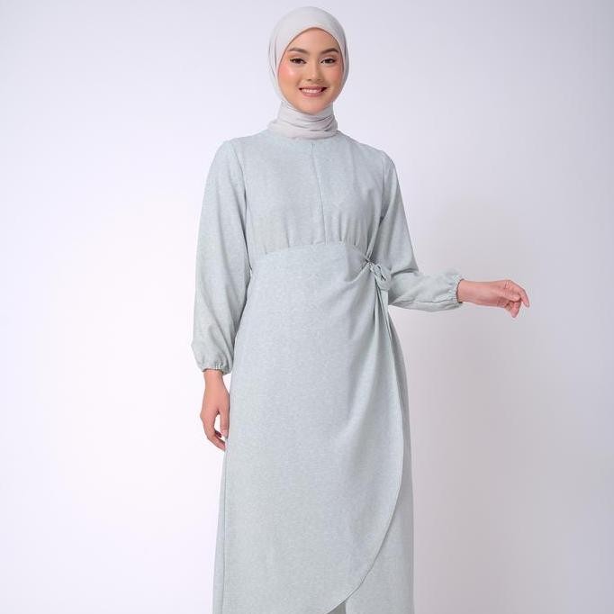 Sale Now Zm Zaskia Mecca - Lavanya Gamis Dress Muslim - Teman Serumpun - Edisi Nusantara Original